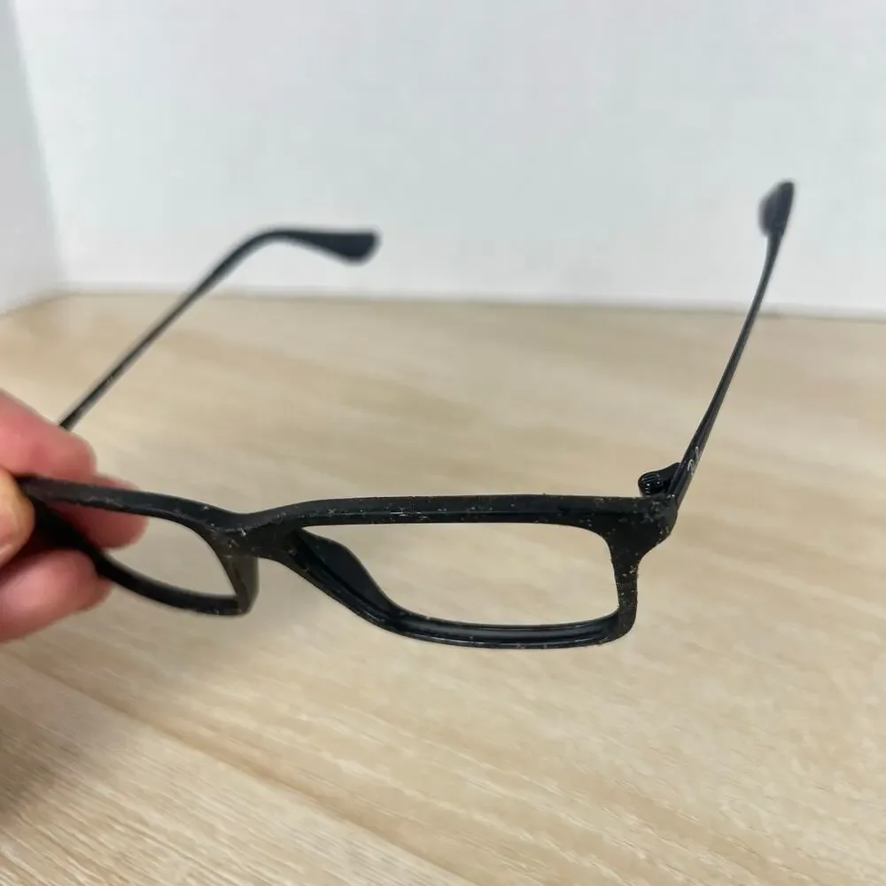 Ray-Ban RB1541 3615 Youth Eyeglasses PARTS ONLY Black Frames Rubber 49-14-130